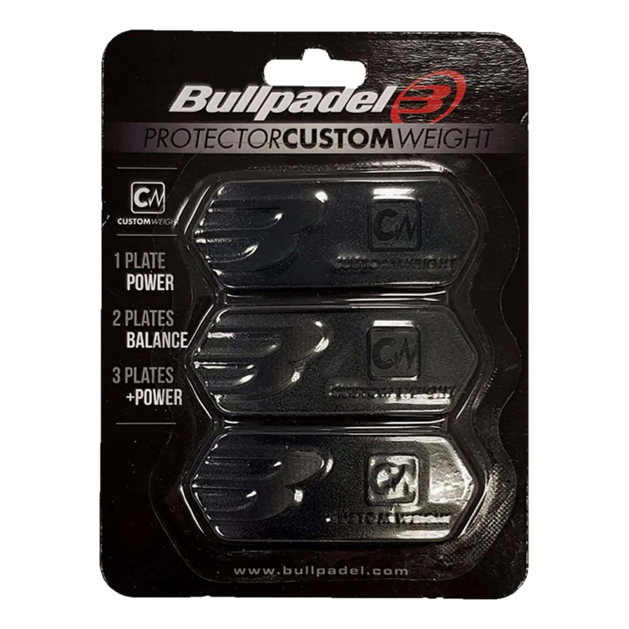 BULLPADEL PROTECTOR CUSTOM (3x3 Gr.) - Nero 1 BULLPADEL PROTECTOR CUSTOM (3x3 Gr.) - Nero