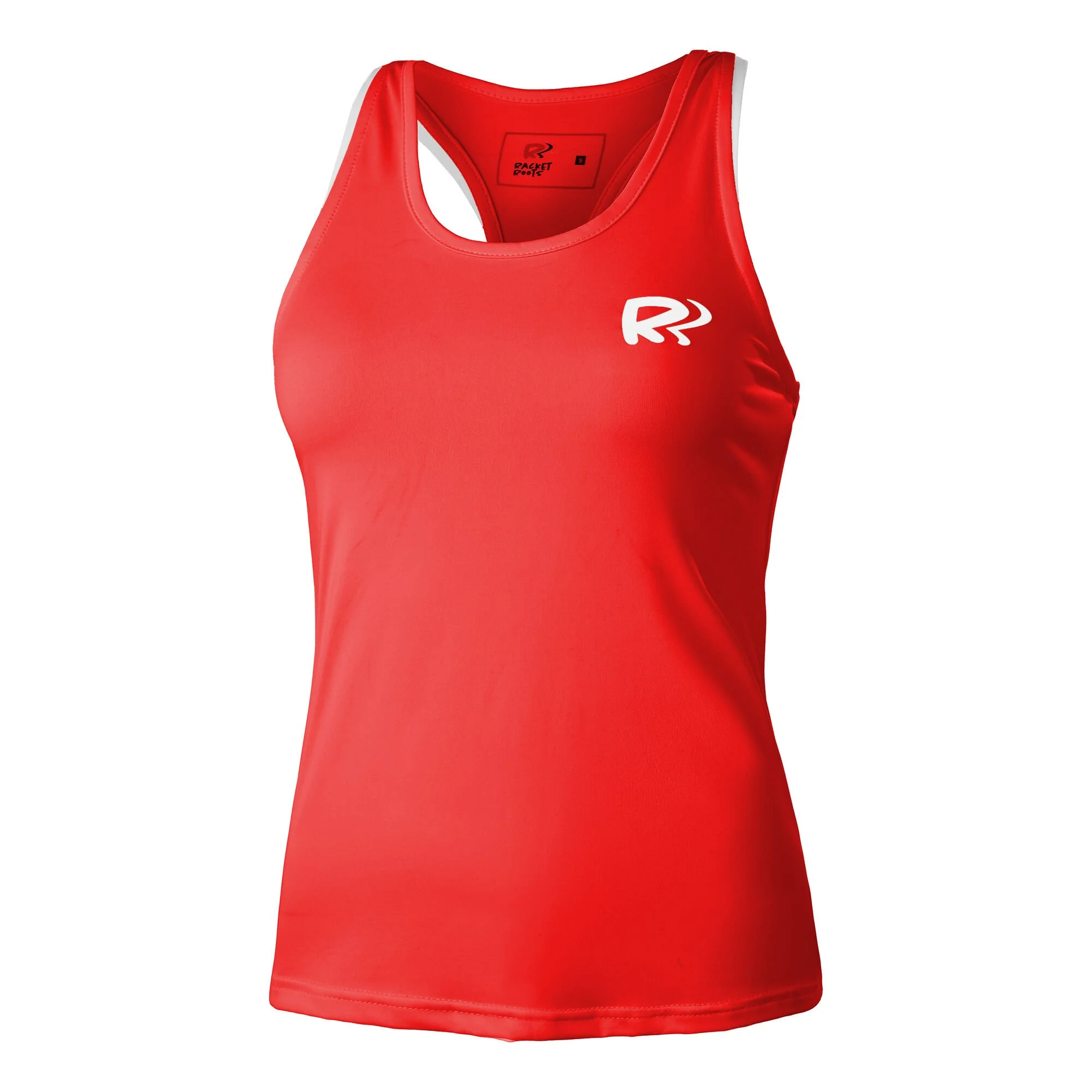 Racket Roots Teamline Canottiera Donna - Rosso 1 Racket Roots Teamline Canottiera Donna - Rosso