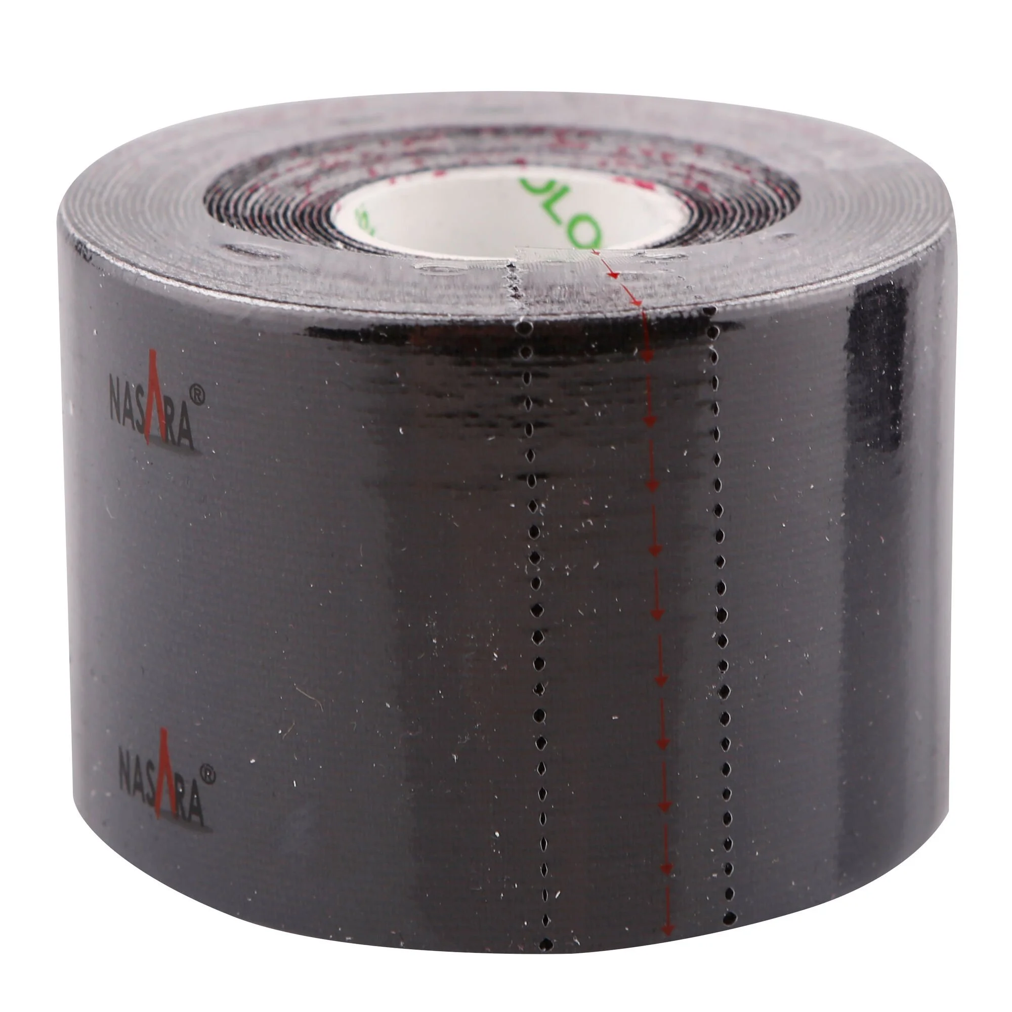 Nasara Kinesiologie Nastro 1 Rotolo - Nero 2 Nasara Kinesiologie Nastro 1 Rotolo - Nero - immagine 2