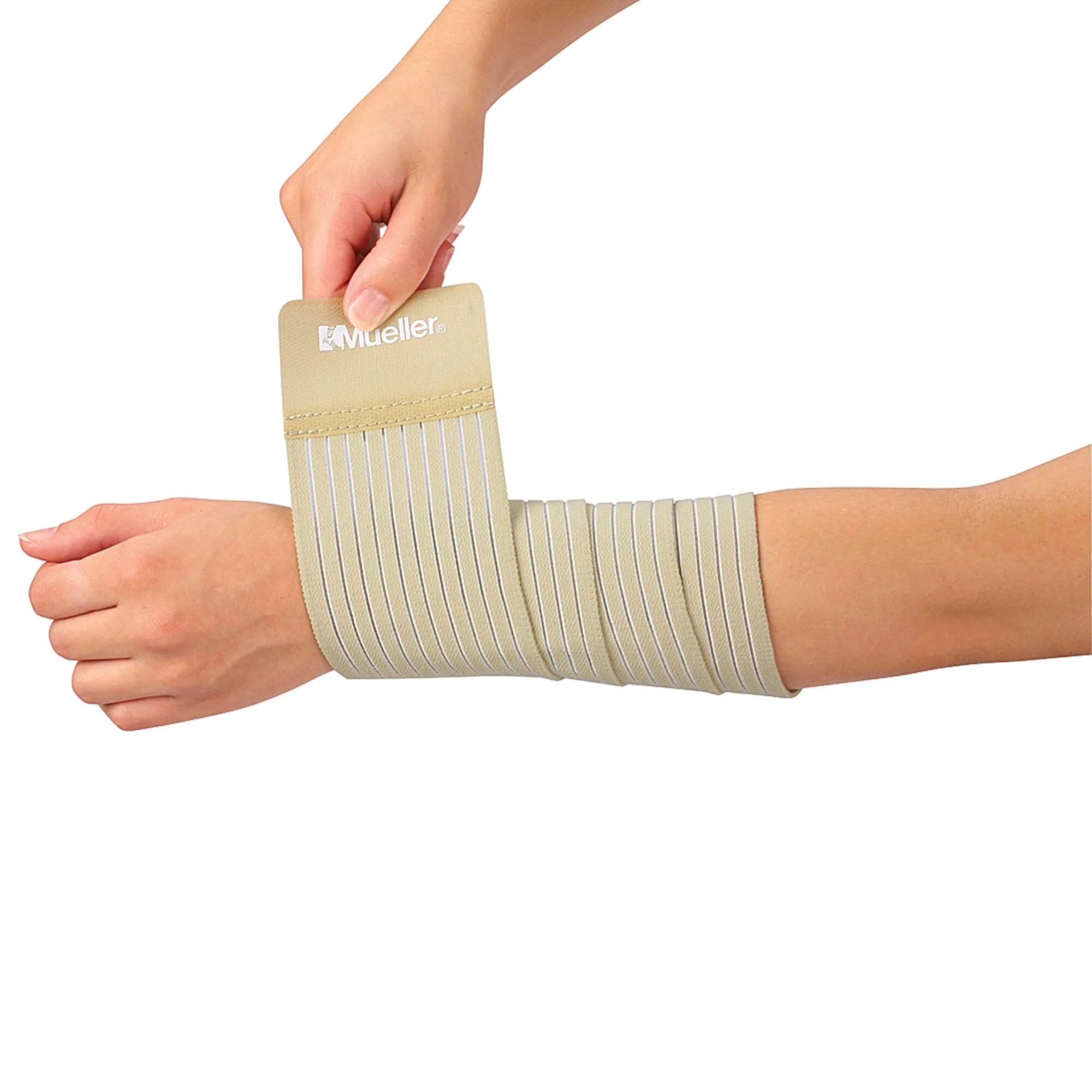 MUELLER SPORTS MEDICINE Wonder Wrap 7,6cm X 70cm - Beige 3 MUELLER SPORTS MEDICINE Wonder Wrap 7,6cm X 70cm - Beige - immagine 3