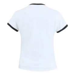 The Indian Maharadja Kadiri Striped Maglietta Donna - Bianco, Giallo -Vendite Racchette da tennis 00008000 0 2 2