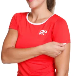 Racket Roots Teamline Maglietta Donna - Rosso -Vendite Racchette da tennis 00010000 0 5