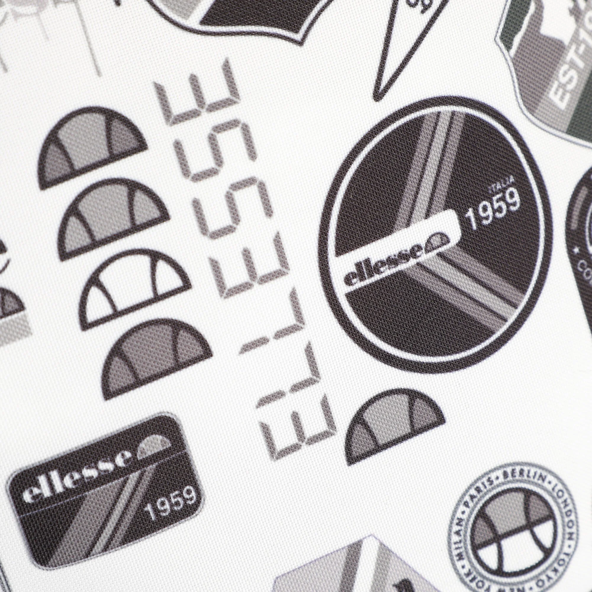 Ellesse Ansu Zaino - Bianco, Nero 4 Ellesse Ansu Zaino - Bianco, Nero - immagine 4