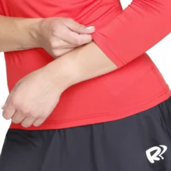 Racket Roots Teamline Manica Lunga Donna - Rosso -Vendite Racchette da tennis 00018000 15