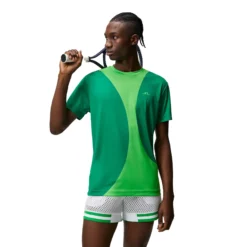 Jlindeberg Big Spots Maglietta Uomini - Verde -Vendite Racchette da tennis 00021000 15 1