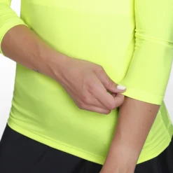 Racket Roots Teamline Manica Lunga Donna - Giallo -Vendite Racchette da tennis 00022000 17