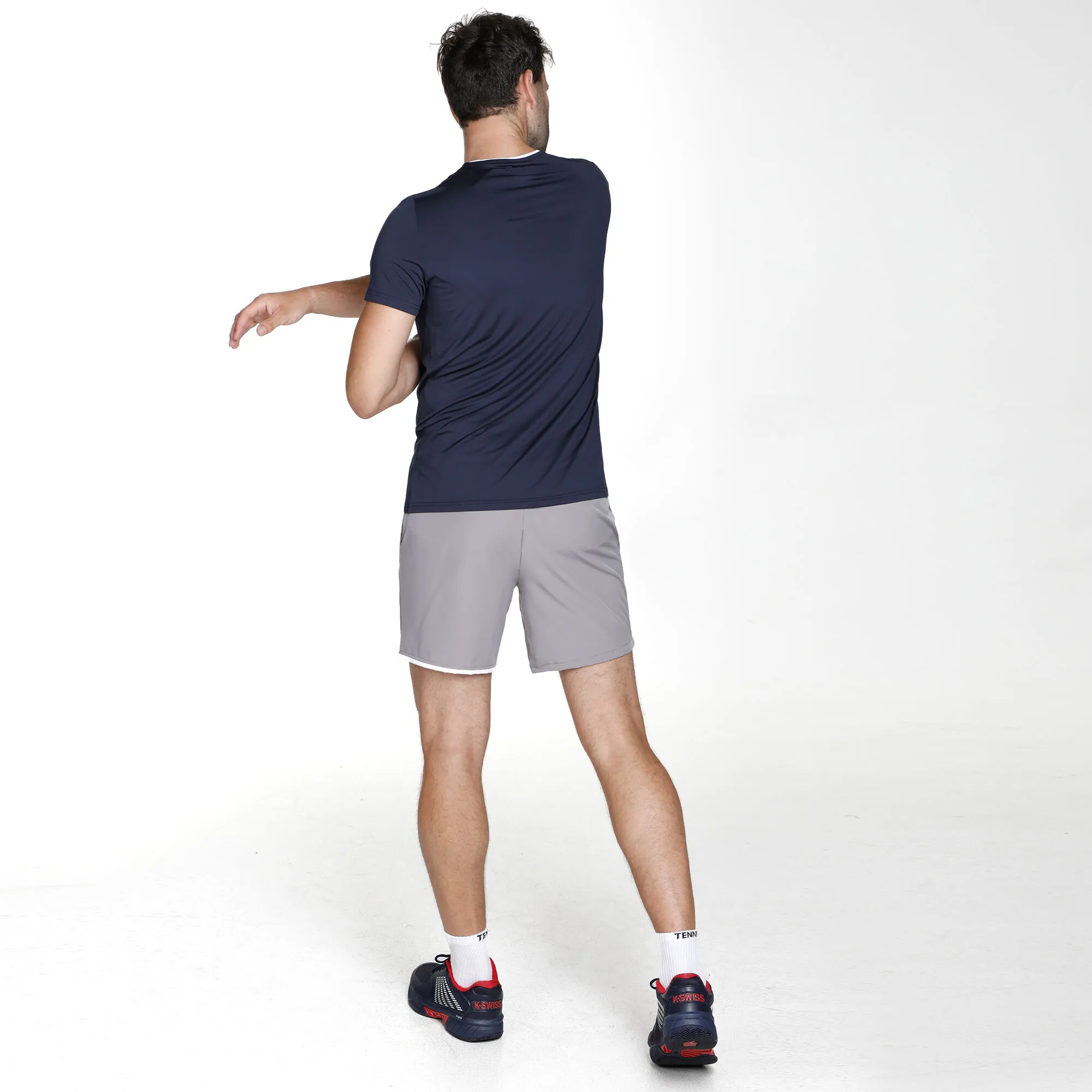 Racket Roots Teamline Maglietta Uomini - Blu 4 Racket Roots Teamline Maglietta Uomini - Blu - immagine 4