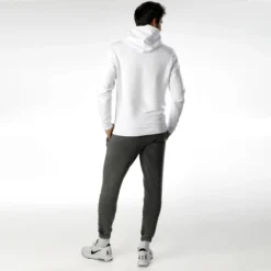 Quiet Please Advantage Logo Felpa Con Cappuccio Uomini - Bianco, Nero -Vendite Racchette da tennis 00034000 12