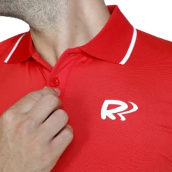 Racket Roots Teamline Polo Uomini - Rosso -Vendite Racchette da tennis 00039000 16