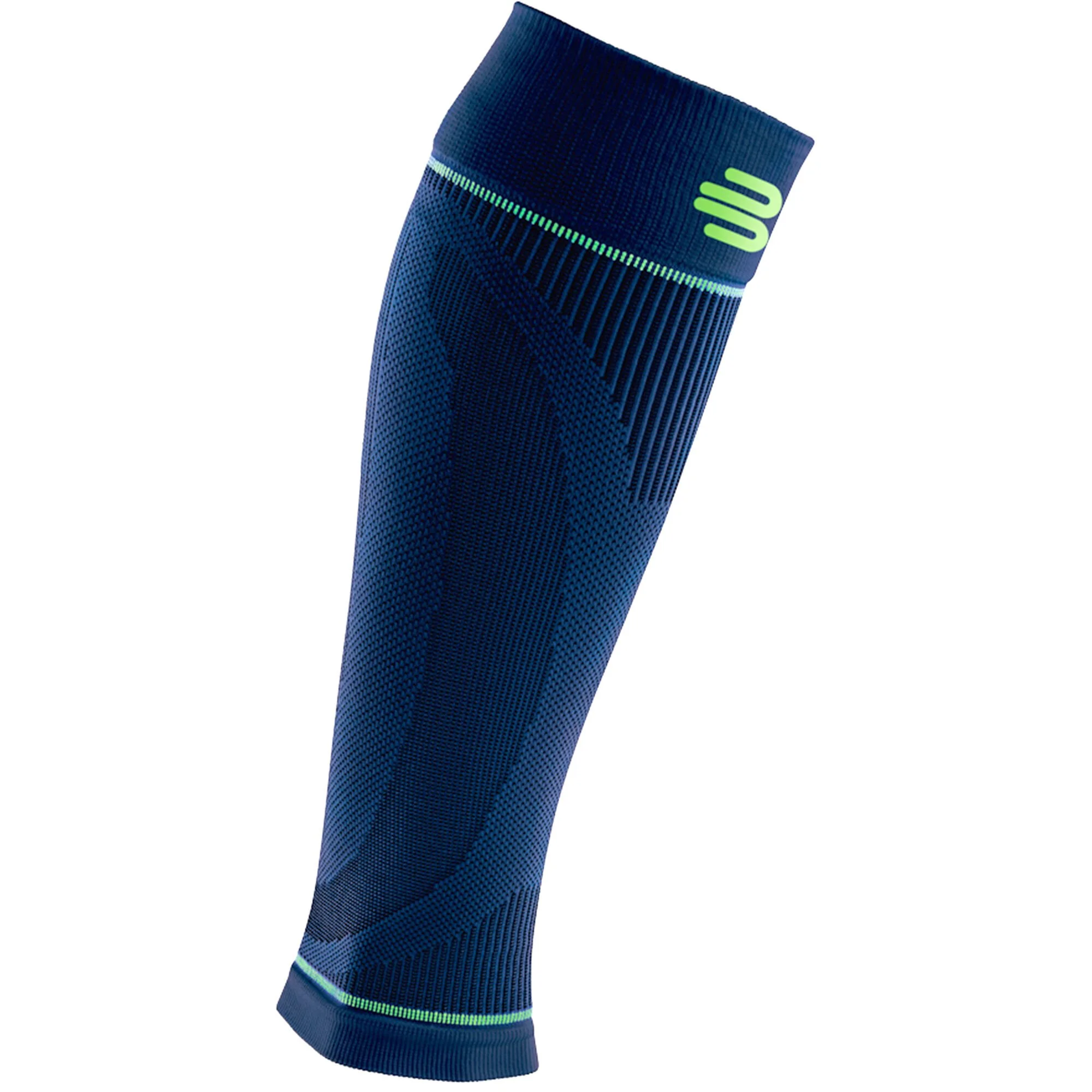 Bauerfeind Sports Compression Lower Leg (long) Sleeve - Blu 1 Bauerfeind Sports Compression Lower Leg (long) Sleeve - Blu