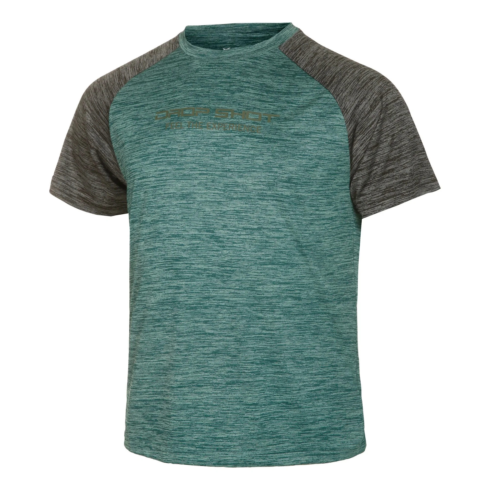 DROP SHOT Artemis Maglietta Uomini - Verde, Grigio 1 DROP SHOT Artemis Maglietta Uomini - Verde, Grigio