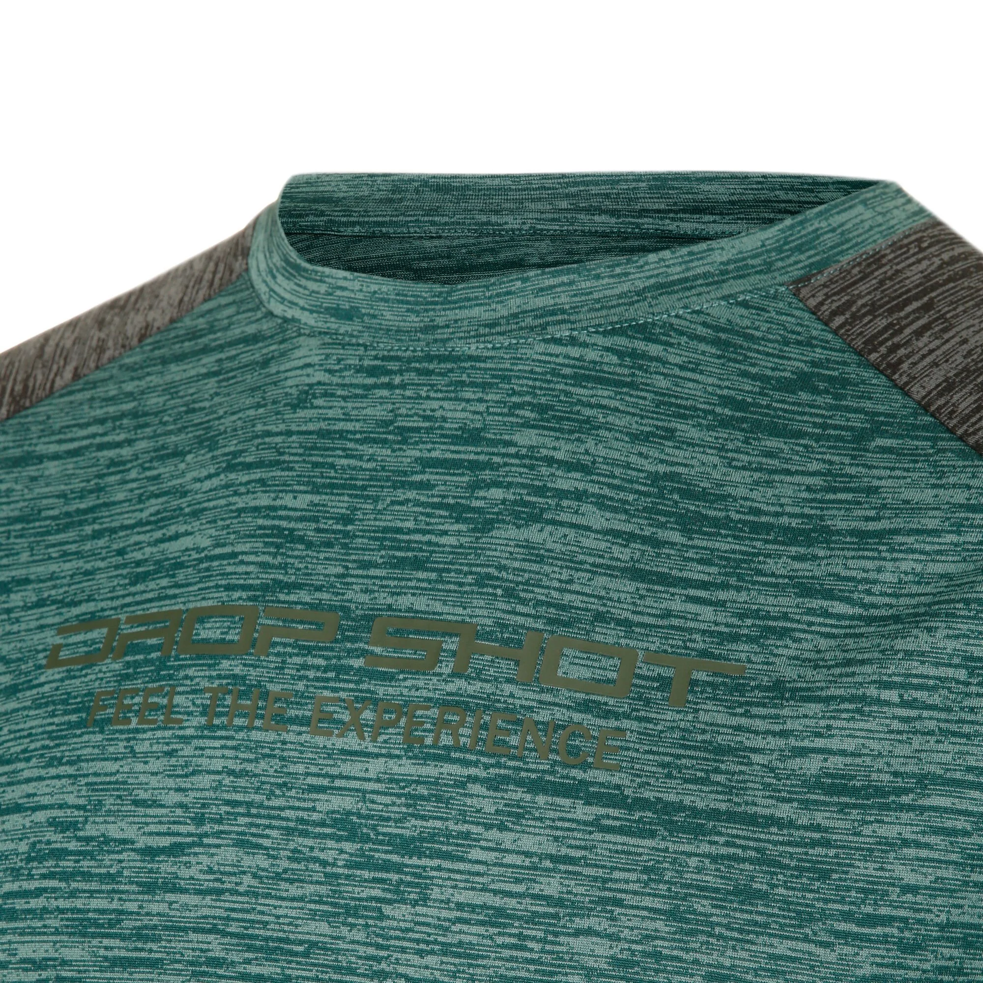 DROP SHOT Artemis Maglietta Uomini - Verde, Grigio 3 DROP SHOT Artemis Maglietta Uomini - Verde, Grigio - immagine 3