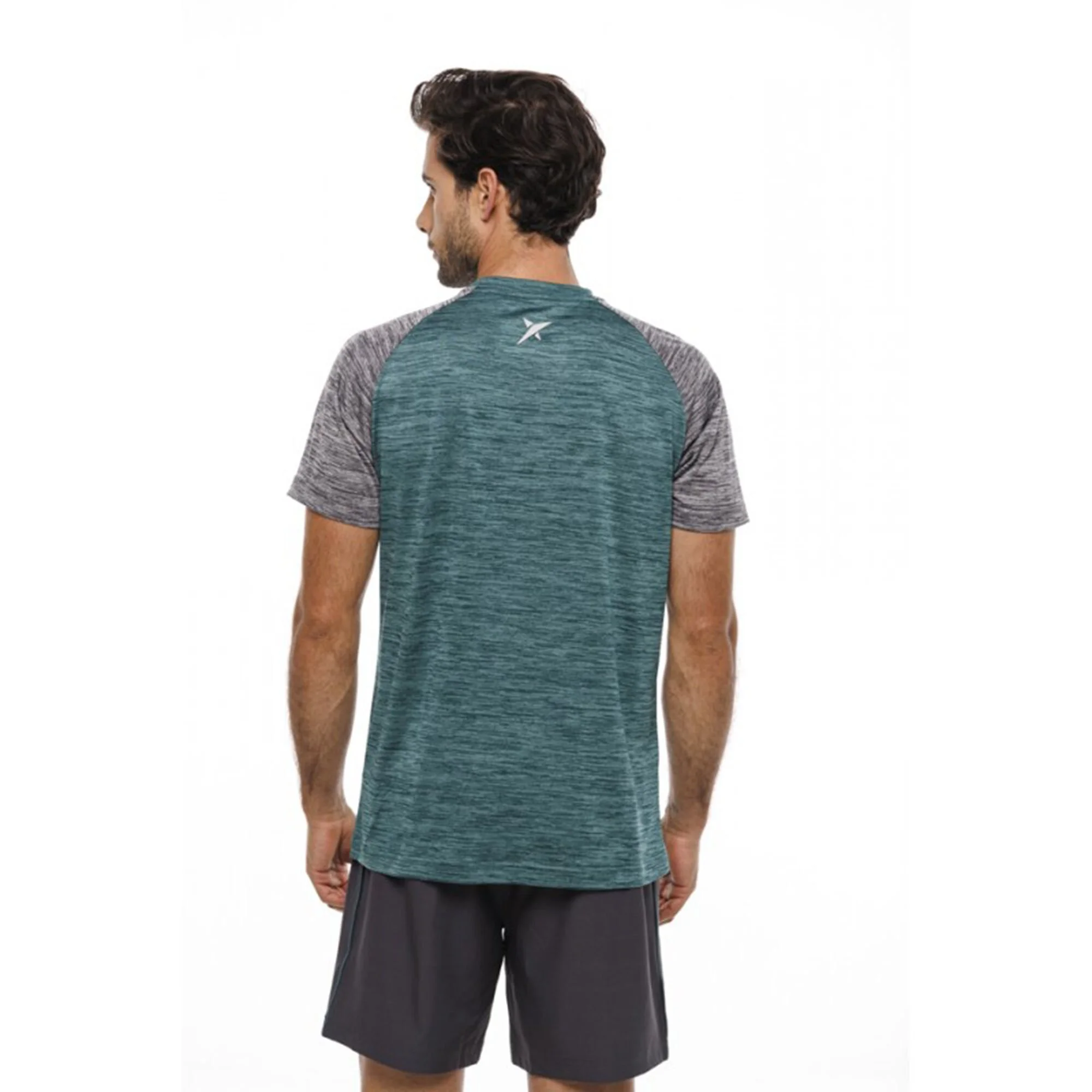 DROP SHOT Artemis Maglietta Uomini - Verde, Grigio 6 DROP SHOT Artemis Maglietta Uomini - Verde, Grigio - immagine 6