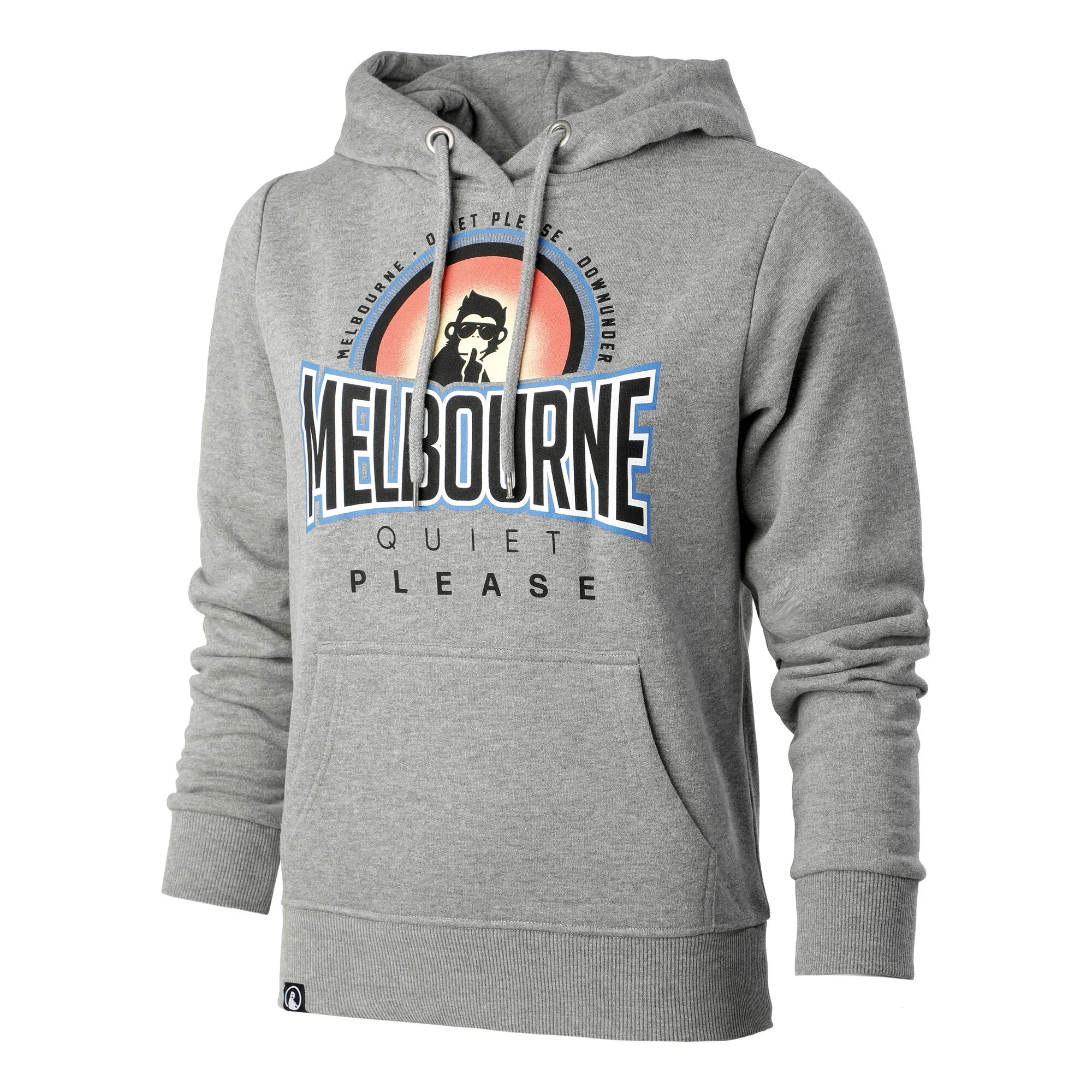 Quiet Please Melbourne Sunrise Felpa Con Cappuccio Donna - Grigio, Multicolore 1 Quiet Please Melbourne Sunrise Felpa Con Cappuccio Donna - Grigio, Multicolore