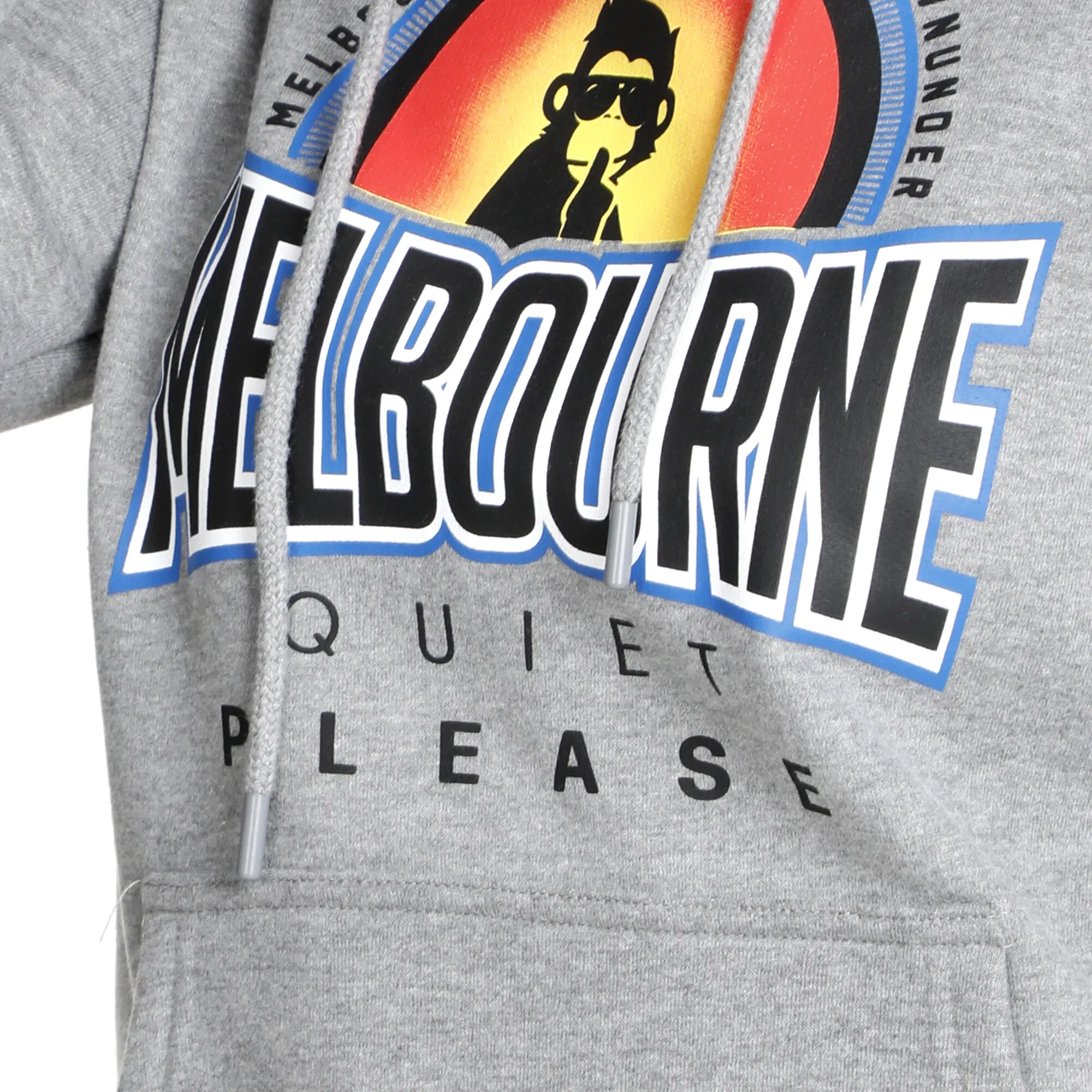 Quiet Please Melbourne Sunrise Felpa Con Cappuccio Donna - Grigio, Multicolore 10 Quiet Please Melbourne Sunrise Felpa Con Cappuccio Donna - Grigio, Multicolore - immagine 10