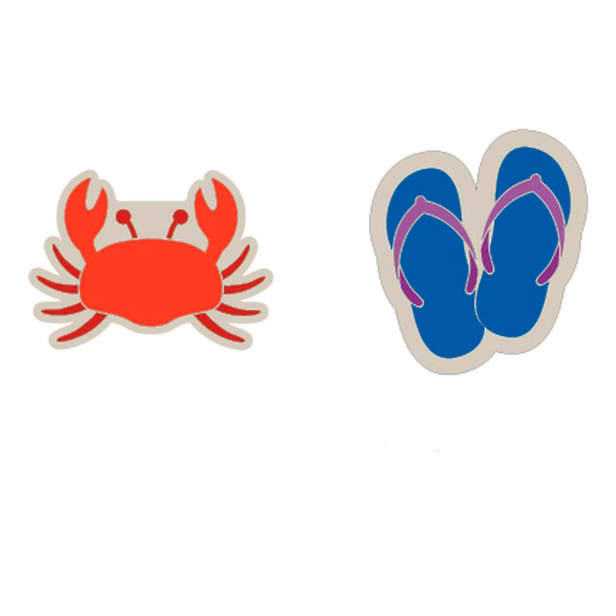 GAMMA String Things Krebs, Flip Flops Antivibrazioni In Confezione Doppia - Arancione, Blu 1 GAMMA String Things Krebs, Flip Flops Antivibrazioni In Confezione Doppia - Arancione, Blu