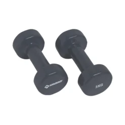 Schildkröt Fitness Vinyl-Hanteln 3 Kg Set - Grigio