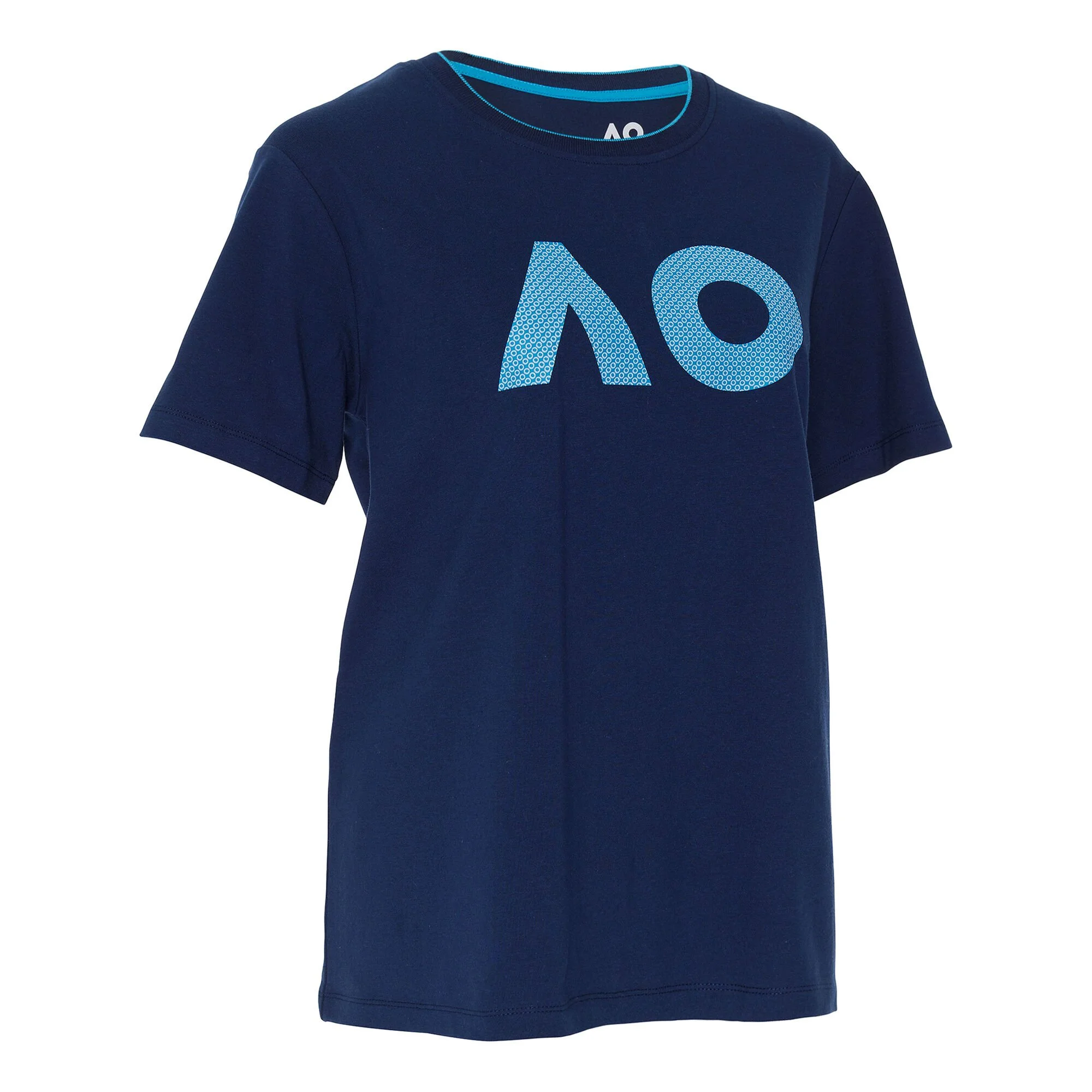 Australian Open AO Stack Print Core Logo Maglietta Donna - Blu Scuro 2 Australian Open AO Stack Print Core Logo Maglietta Donna - Blu Scuro - immagine 2