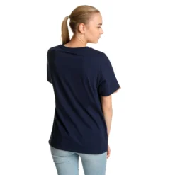 Australian Open AO Round Logo Maglietta Donna - Blu Scuro, Blu -Vendite Racchette da tennis 00081000 0 4