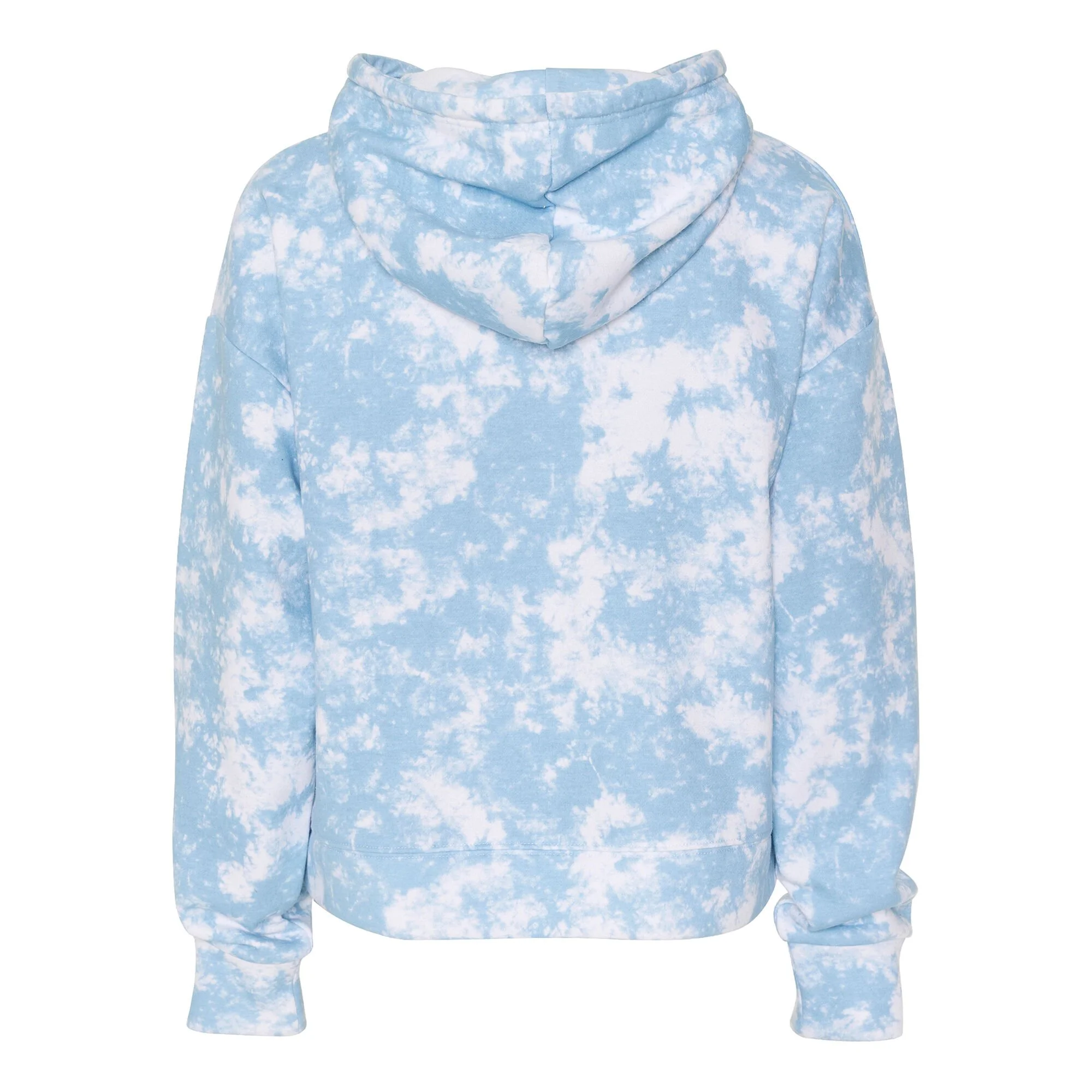 Australian Open AO Tie Dye Felpa Con Cappuccio Donna - Blu Chiaro, Bianco 3 Australian Open AO Tie Dye Felpa Con Cappuccio Donna - Blu Chiaro, Bianco - immagine 3
