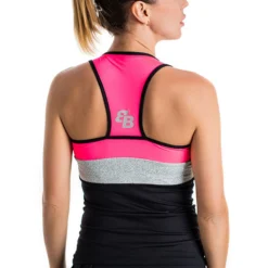 BB By Belen Berbel Mija Canottiera Donna - Nero, Multicolore -Vendite Racchette da tennis 00087000 14