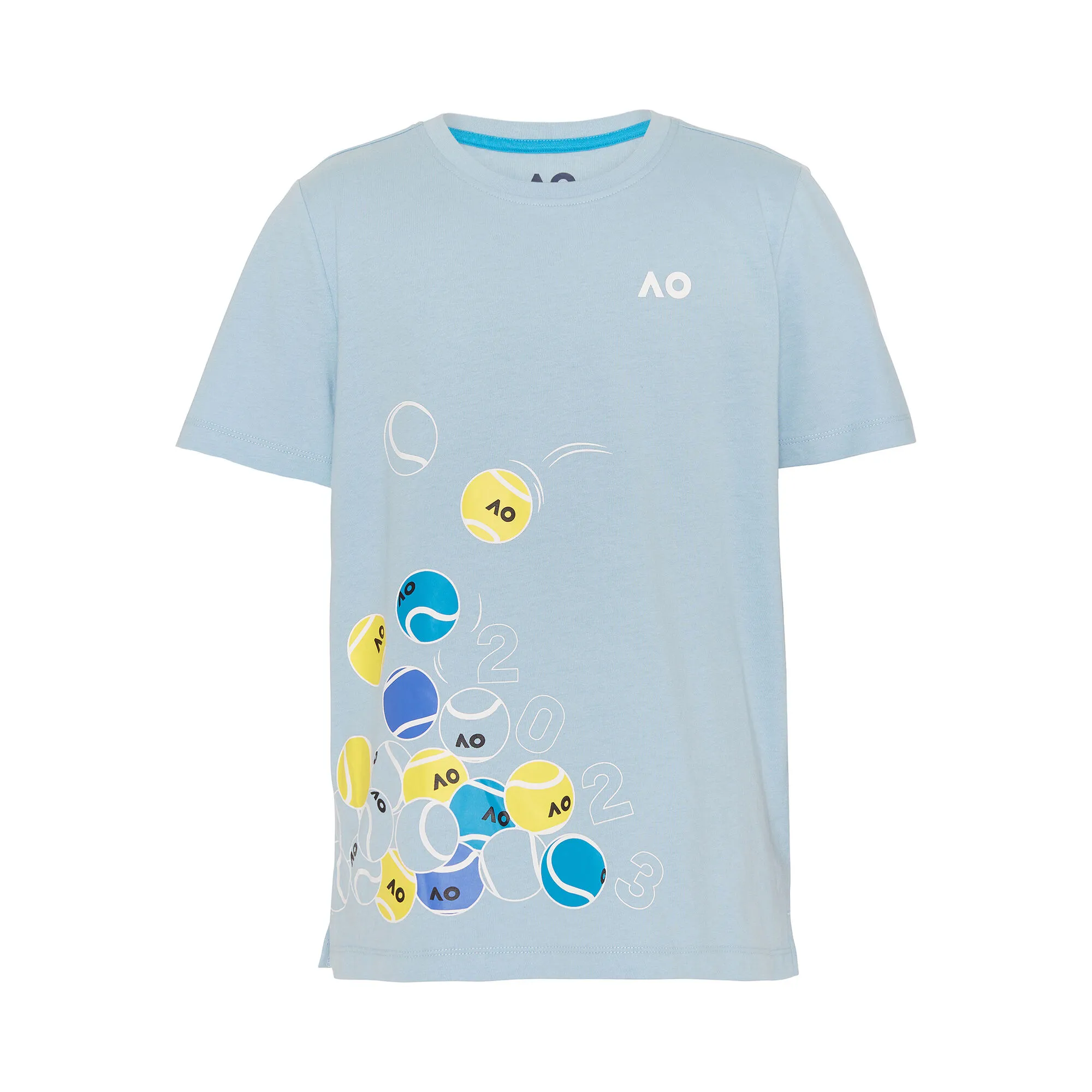 Australian Open AO Playful Maglietta Ragazzi - Blu Chiaro, Multicolore 1 Australian Open AO Playful Maglietta Ragazzi - Blu Chiaro, Multicolore