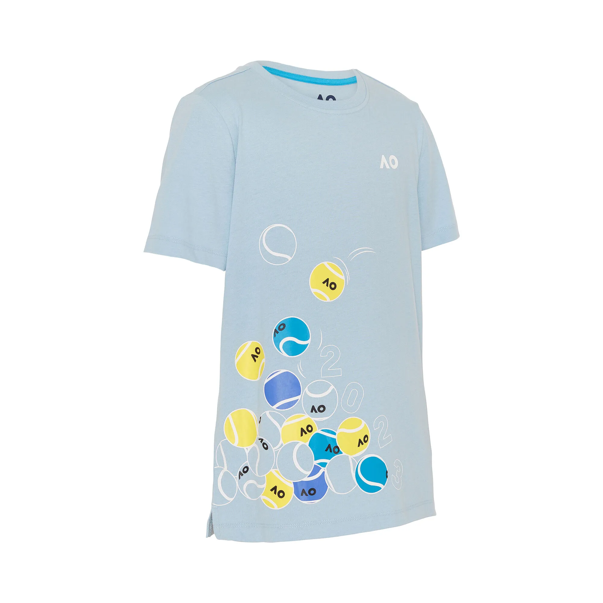 Australian Open AO Playful Maglietta Ragazzi - Blu Chiaro, Multicolore 2 Australian Open AO Playful Maglietta Ragazzi - Blu Chiaro, Multicolore - immagine 2