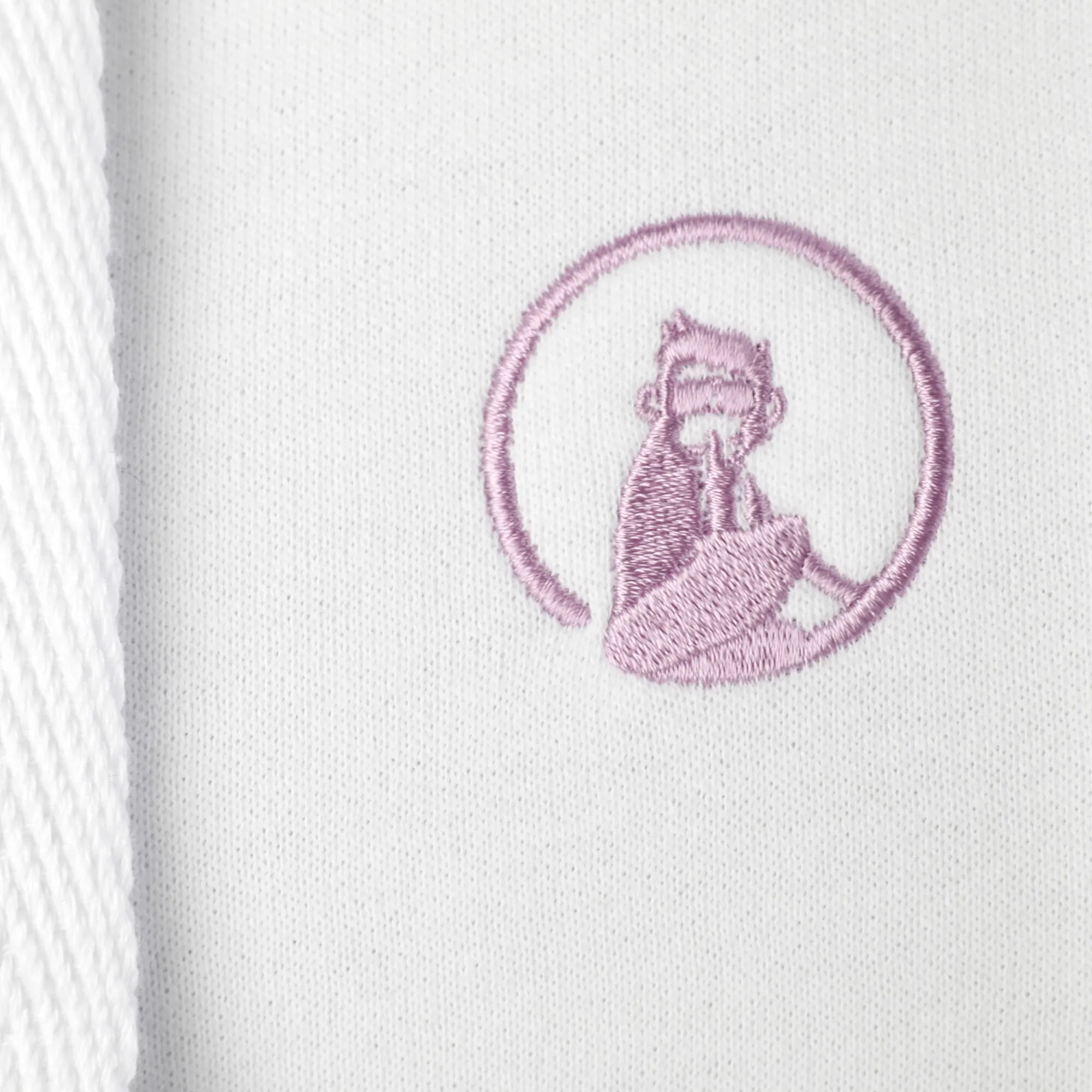 Quiet Please Ready To Serve Felpa Con Cappuccio Donna - Bianco 4 Quiet Please Ready To Serve Felpa Con Cappuccio Donna - Bianco - immagine 4