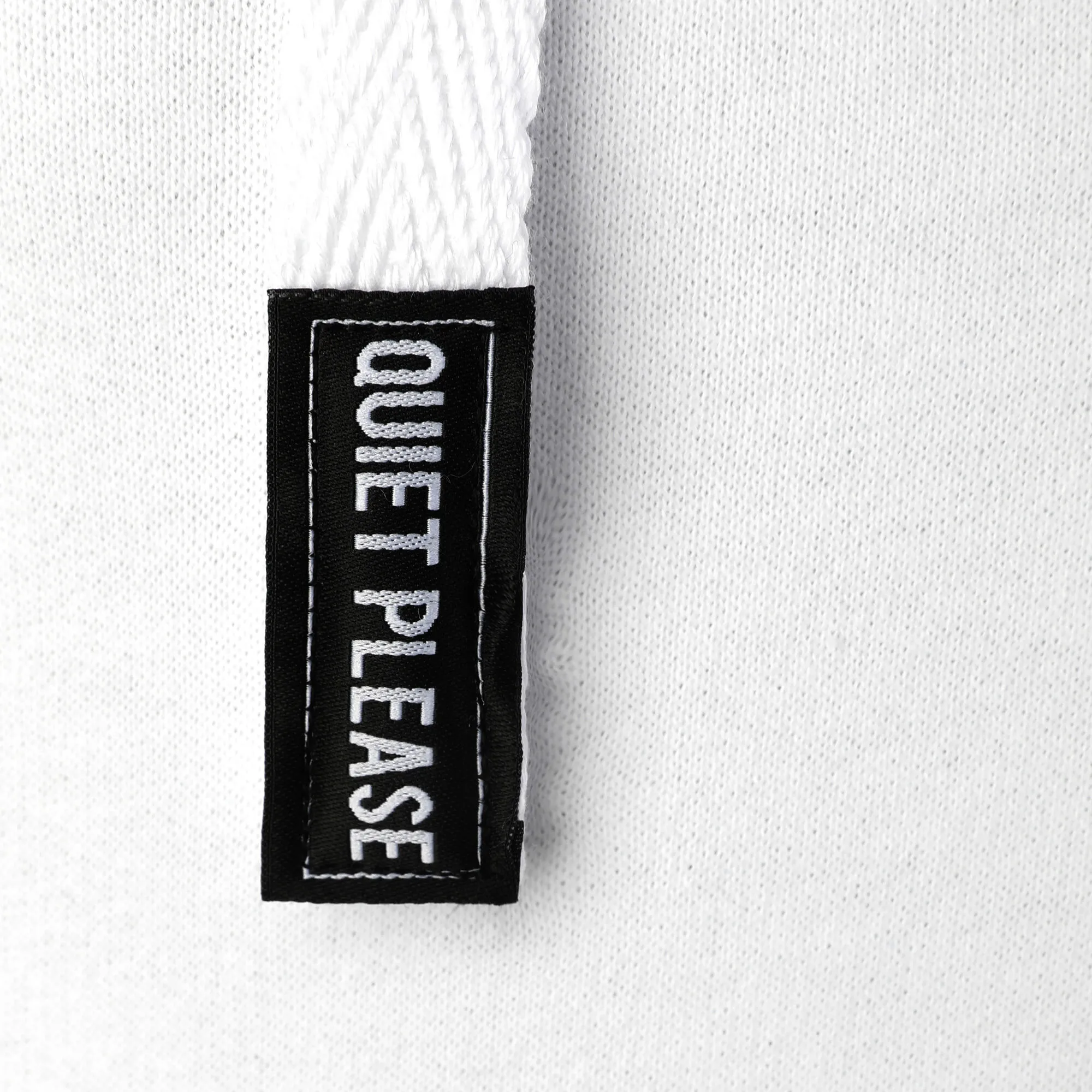 Quiet Please Ready To Serve Felpa Con Cappuccio Donna - Bianco 6 Quiet Please Ready To Serve Felpa Con Cappuccio Donna - Bianco - immagine 6