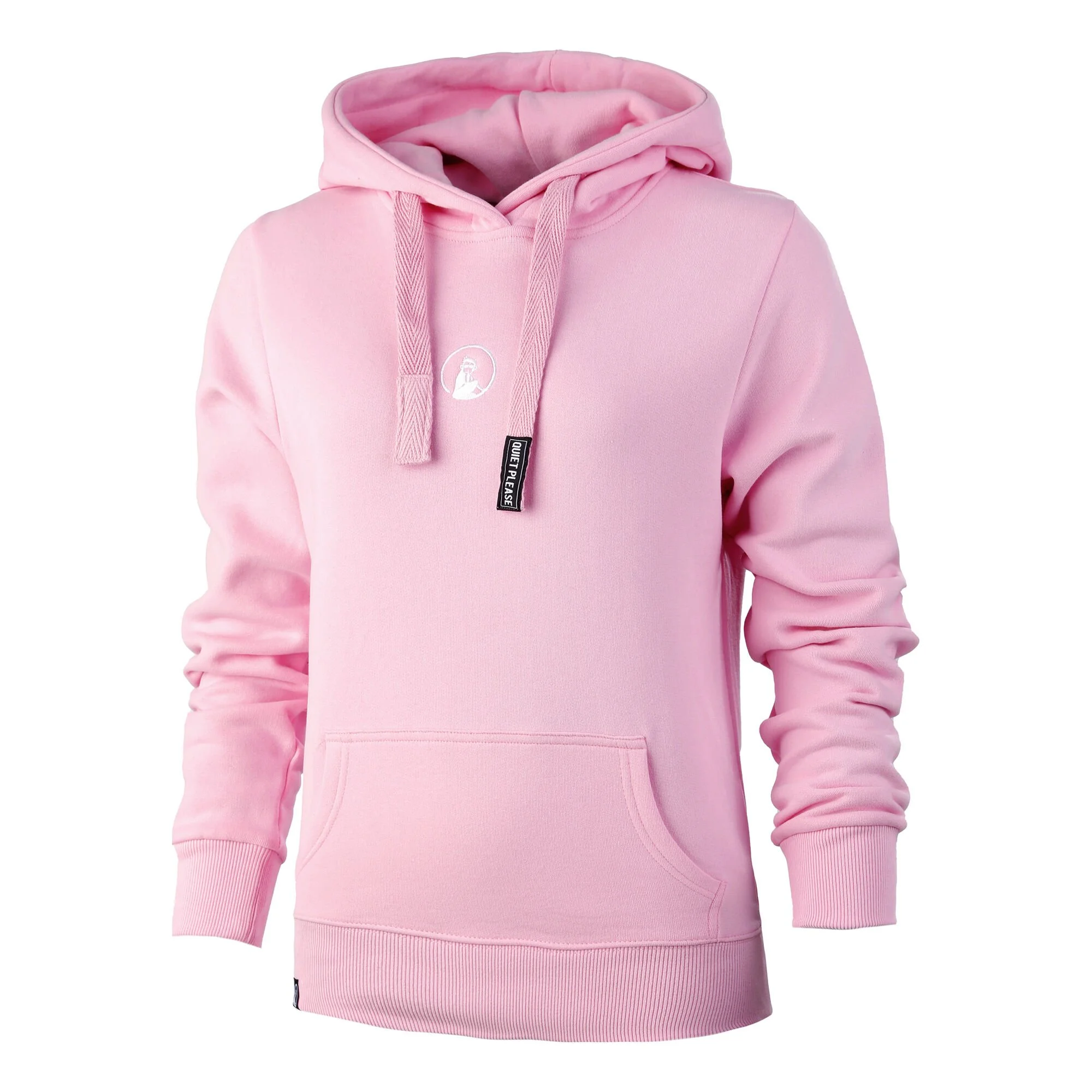 Quiet Please Ready To Serve Felpa Con Cappuccio Donna - Rosa 2 Quiet Please Ready To Serve Felpa Con Cappuccio Donna - Rosa - immagine 2