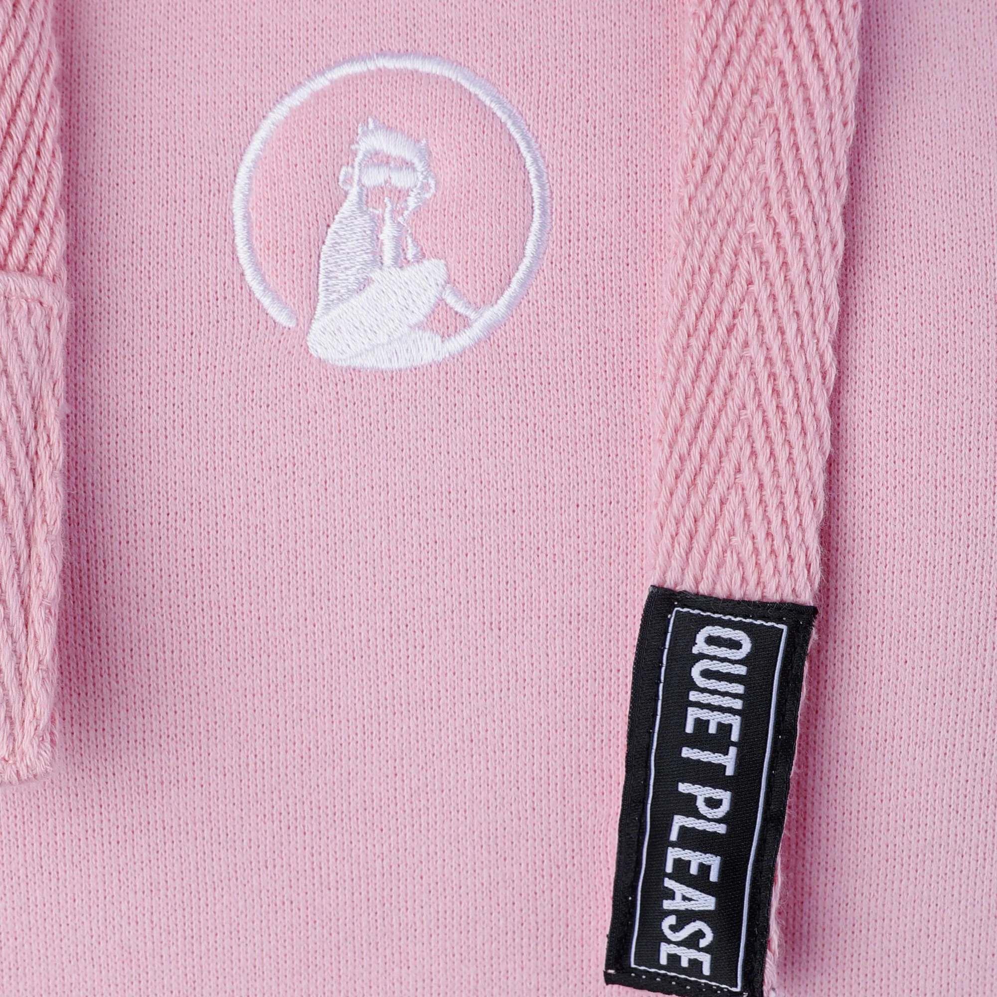 Quiet Please Ready To Serve Felpa Con Cappuccio Donna - Rosa 4 Quiet Please Ready To Serve Felpa Con Cappuccio Donna - Rosa - immagine 4