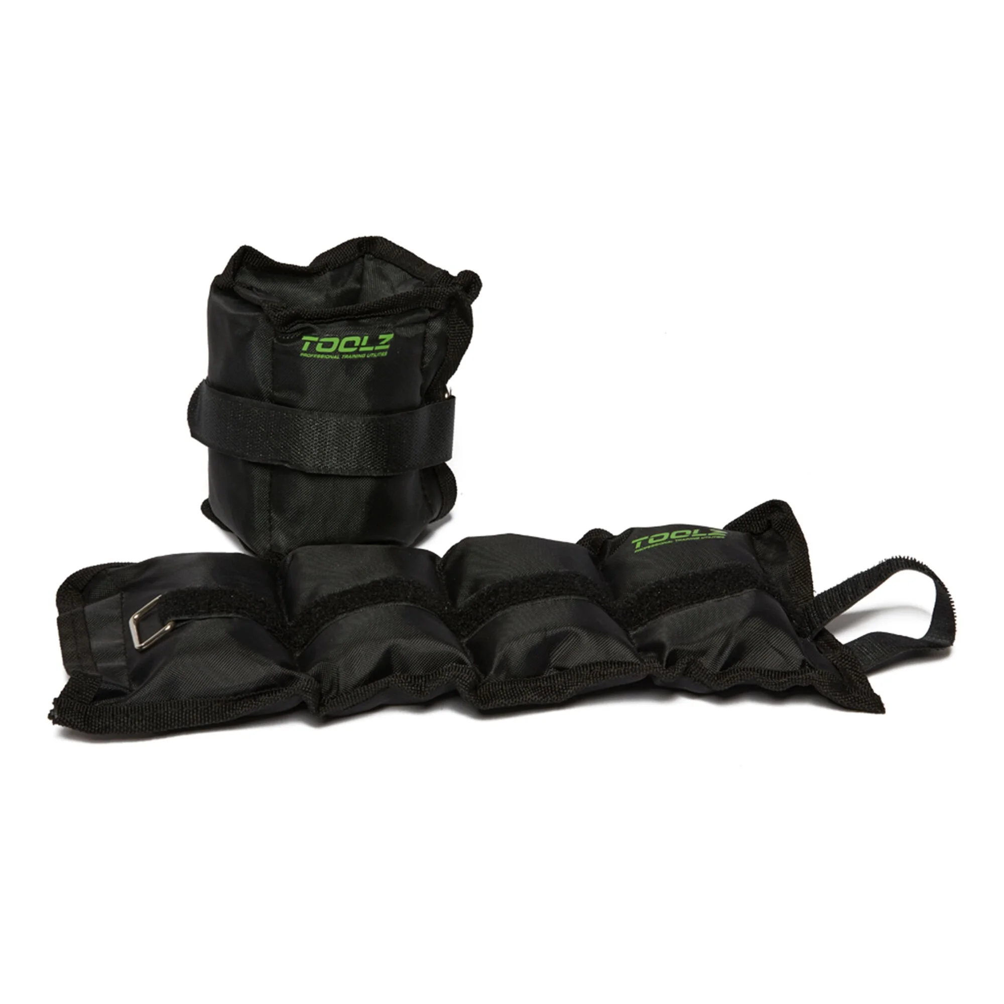 Toolz Wrist/Ankle Weight 3kg - 2pcs Polsini Con Pesi - Nero 2 Toolz Wrist/Ankle Weight 3kg - 2pcs Polsini Con Pesi - Nero - immagine 2