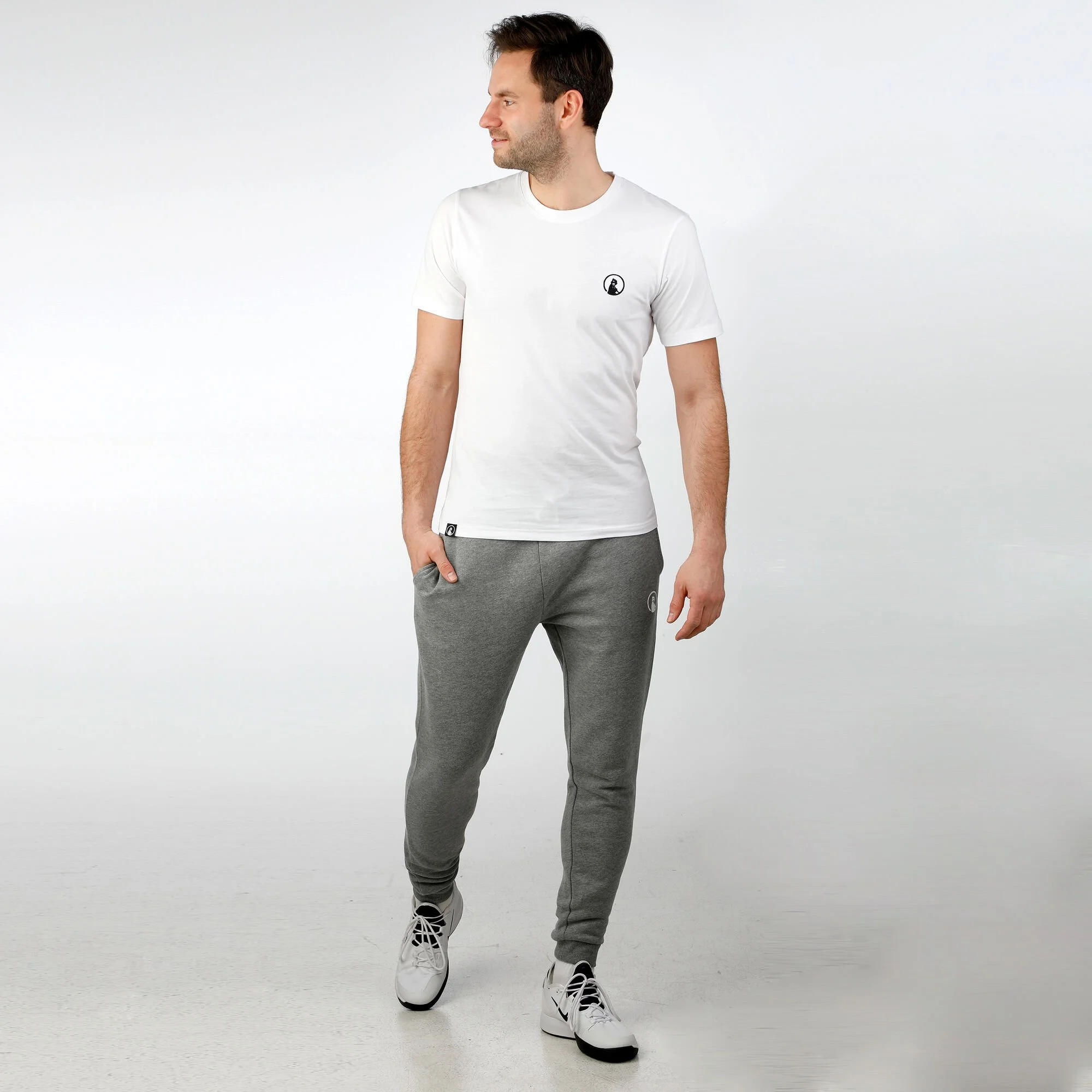 Quiet Please Ready To Serve Maglietta Uomini - Bianco, Nero 4 Quiet Please Ready To Serve Maglietta Uomini - Bianco, Nero - immagine 4