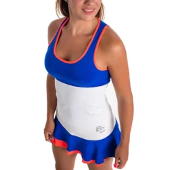 BB By Belen Berbel Fosil Canottiera Donna - Blu, Corallo 11 BB By Belen Berbel Fosil Canottiera Donna - Blu, Corallo -Vendite Racchette da tennis 00116000 16