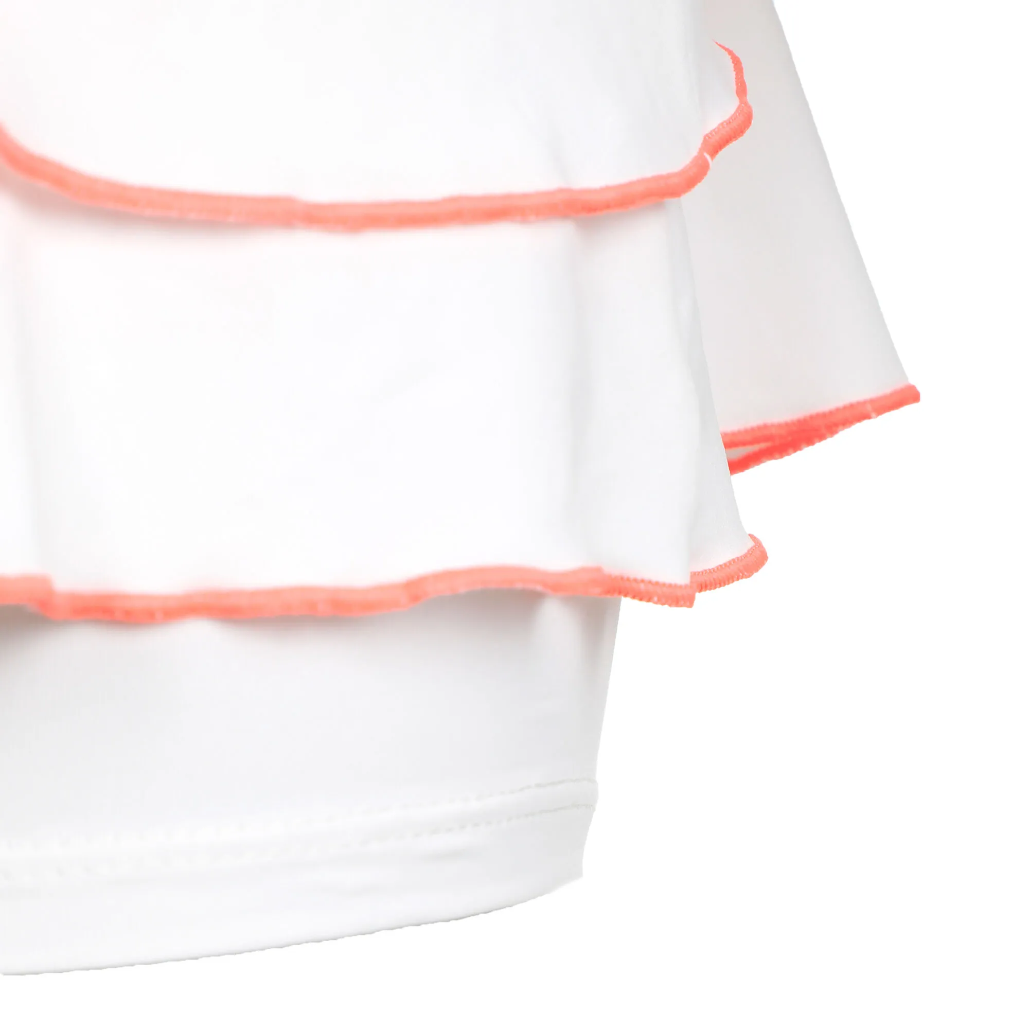 BB By Belen Berbel Isleta Gonna Donna - Corallo, Bianco 4 BB By Belen Berbel Isleta Gonna Donna - Corallo, Bianco - immagine 4