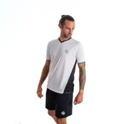 BB By Belen Berbel Harpo Maglietta Uomini - Bianco, Nero -Vendite Racchette da tennis 00126000 13