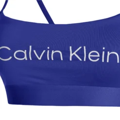 Calvin Klein Low Support Reggiseni Sportivi Donna - Blu -Vendite Racchette da tennis 00165000 10
