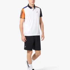 Australian Ace Blaze Polo Uomini - Bianco -Vendite Racchette da tennis 00175000 15