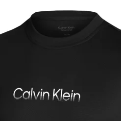 Calvin Klein Maglietta Uomini - Nero -Vendite Racchette da tennis 00200000 10