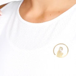 Quiet Please Retro Stripe Champions Abito Donna - Bianco, Blu -Vendite Racchette da tennis 00268000 0 7