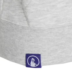 Quiet Please Retro Stripe Block Felpa Con Cappuccio Donna - Grigio Chiaro, Blu -Vendite Racchette da tennis 00286000 10