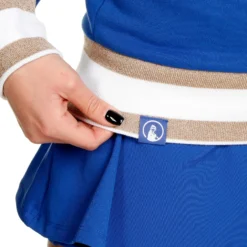 Quiet Please Retro Felpa Donna - Blu, Multicolore 15 Quiet Please Retro Felpa Donna - Blu, Multicolore -Vendite Racchette da tennis 00292000 0 5