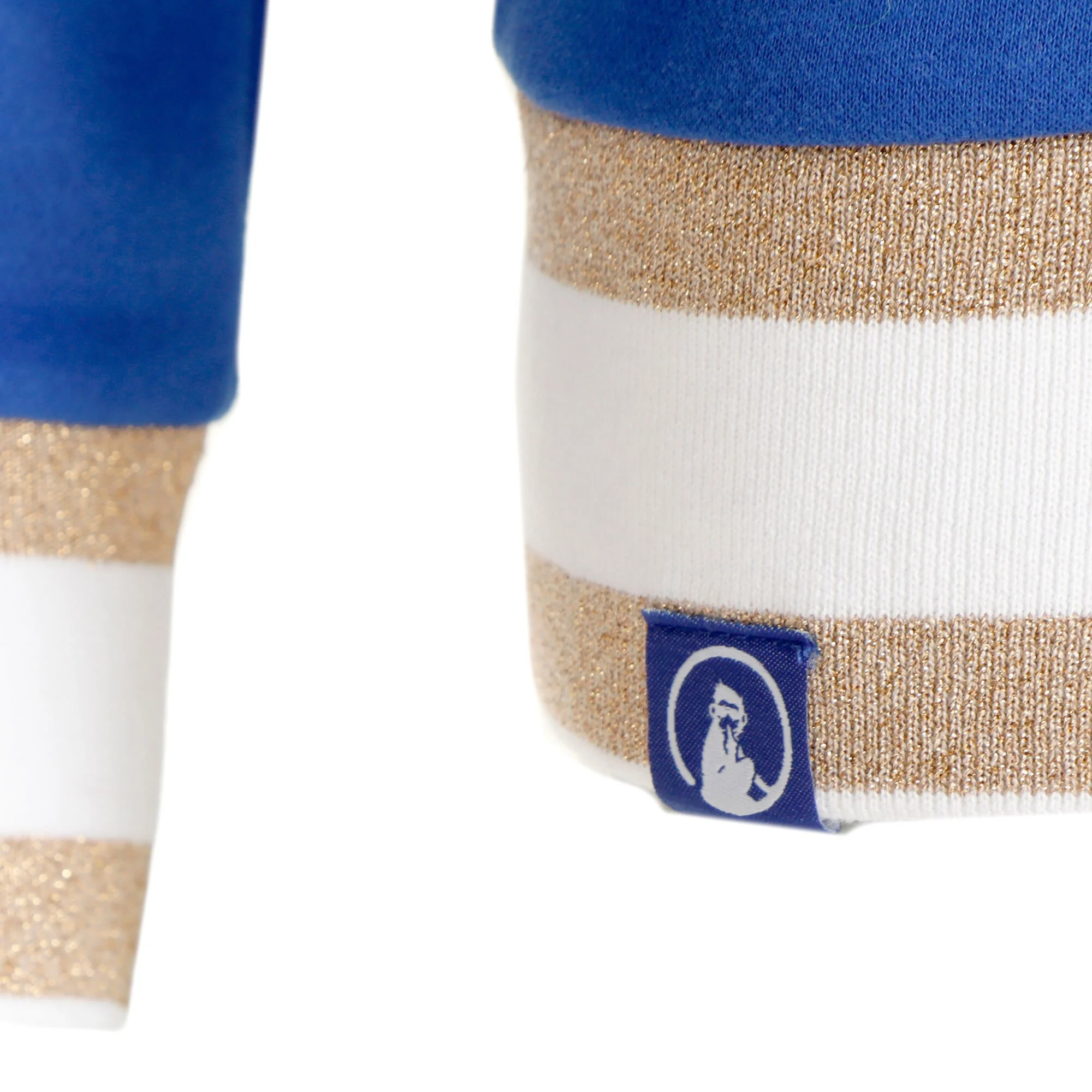 Quiet Please Retro Felpa Donna - Blu, Multicolore 10 Quiet Please Retro Felpa Donna - Blu, Multicolore - immagine 10