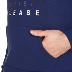 Quiet Please Retro Monkey Felpa Con Cappuccio Uomini - Blu Scuro, Multicolore -Vendite Racchette da tennis 00293000 18