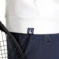Quiet Please Retro Stripe Felpa Con Cappuccio Uomini - Bianco 18 Quiet Please Retro Stripe Felpa Con Cappuccio Uomini - Bianco -Vendite Racchette da tennis 00295000 0 9
