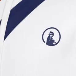 Quiet Please Retro Stripe Felpa Con Cappuccio Uomini - Bianco 19 Quiet Please Retro Stripe Felpa Con Cappuccio Uomini - Bianco -Vendite Racchette da tennis 00295000 10