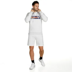 Quiet Please Basic Lifestyle Pantaloncini Uomini - Grigio Chiaro, Blu Scuro -Vendite Racchette da tennis 00298000 13