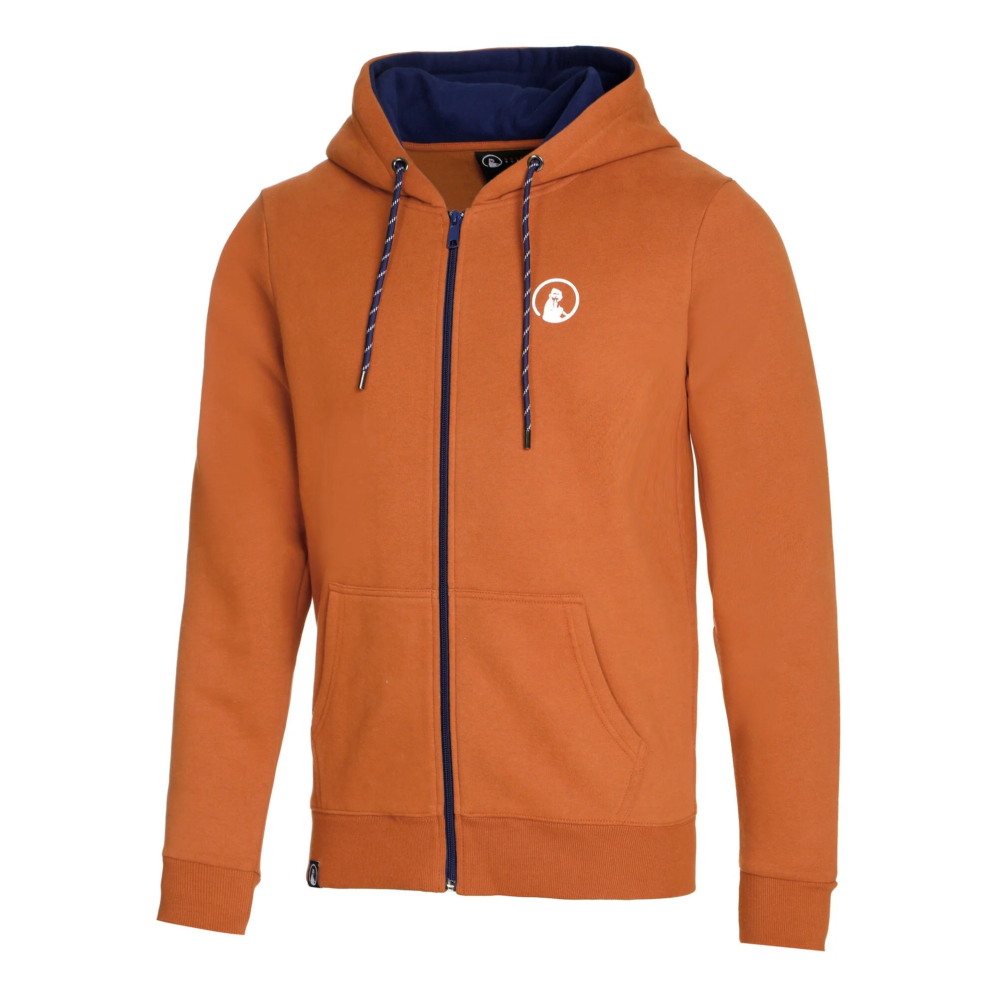 Quiet Please Retro Monkey Felpa Uomini - Arancione, Multicolore 2 Quiet Please Retro Monkey Felpa Uomini - Arancione, Multicolore - immagine 2