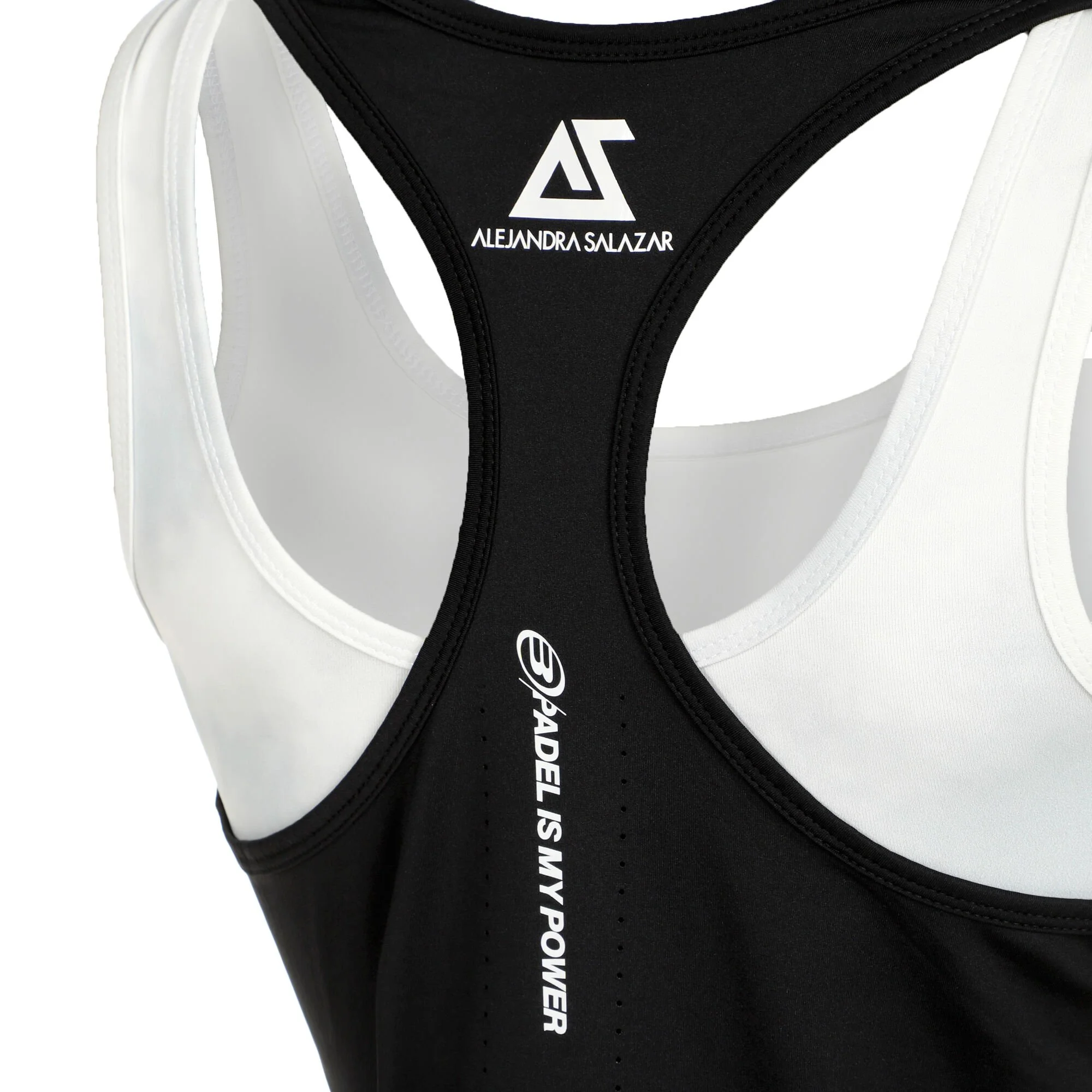 BULLPADEL Erase Canottiera Donna - Nero 4 BULLPADEL Erase Canottiera Donna - Nero - immagine 4