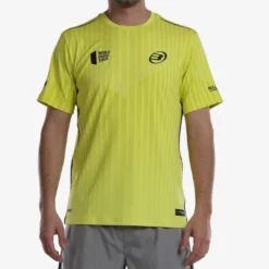 BULLPADEL Limbo Maglietta Uomini - Giallo, Nero -Vendite Racchette da tennis 00393000 13